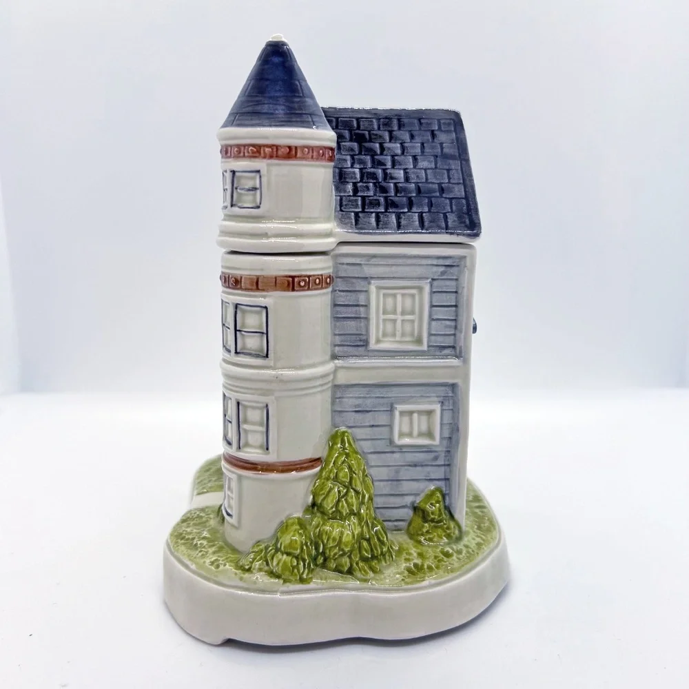 Otagiri Ceramic Victorian House Musical Coin Bank - Picture 6 of 8